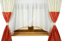 firana z zasłonami 