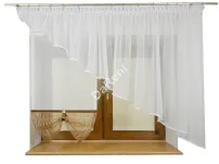 firana panel brązowa lewa