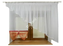 firana panel czerwona lewa