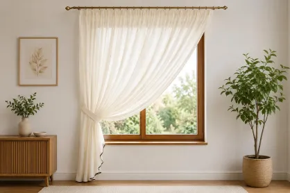 Firana gotowa Iren woal 300 cm x 250 cm