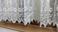 firana do pokoju salonu , kuchni , haftowana 