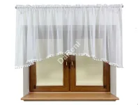 Firana Bea woal kresz pomponik rozmiar 300 cm x 95 cm - 2