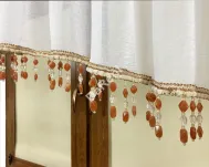 firana do salonu , kuchni , pokoju , koralik 