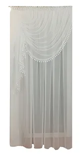 Firana woal na okno balkonowe 200 cm x 250 cm