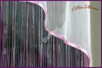 Firana Astri czerwona woal 300 cm x 150 cm - 8