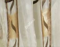 Firana Onyx organdyna brąz 300 cm x 150 cm - 5