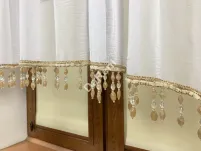 firana do salonu , kuchni , pokoju , koralik 