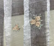 Firana Różyczka organdyna 280 cm x 135cm - 2