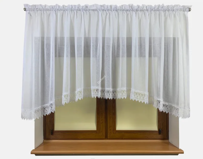 Firana Bea woal  kresz biały 300 cm x 90 cm