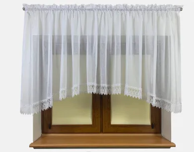 Firana Bea woal  kresz biały 300 cm x 90 cm